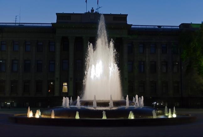 Подводный светодиодный (LED) прожектор 12 диодов, 25°, 12V.DC-теплый белый