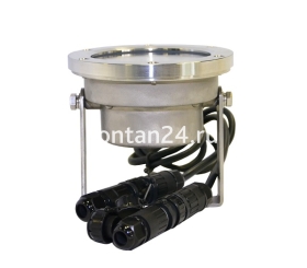 Подводный светодиодный прожектор (LED) 9 диодов, 25°, 12V.DC, холодный белый Подводный светодиодный прожектор (LED) 9 диодов, 25°, 12V.DC, холодный белый