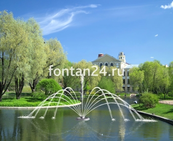 Плавающий фонтан "Веер", h=9 м