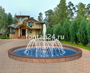 Уличный фонтан "Корзинка средняя" ø=7 м Уличный фонтан "Корзинка средняя" ø=7 м