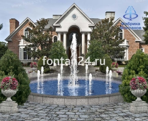 Уличный фонтан "Маркиза" ø=8 м Уличный фонтан "Маркиза" ø=8 м