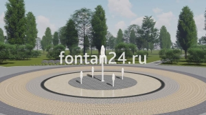 Уличный фонтан "Ария" ø=3 м Уличный фонтан "Ария" ø=3 м