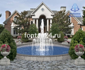 Уличный фонтан "Маркиза" ø=8 м Уличный фонтан "Маркиза" ø=8 м