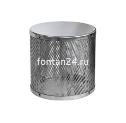Фильтр цилиндрический всасывающий для фонтана 300х400 мм, нержавеющая сталь Фильтр цилиндрический всасывающий для фонтана 300х400 мм, нержавеющая сталь
