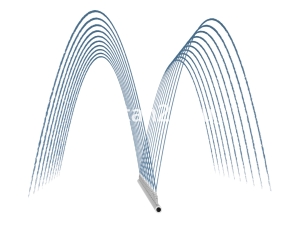 Линия насадок L=2 м, 10 шт x 7 мм