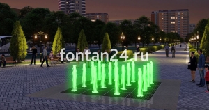 Уличный фонтан "Кубик-Рубик средний" 4x4 м Уличный фонтан "Кубик-Рубик средний" 4x4 м