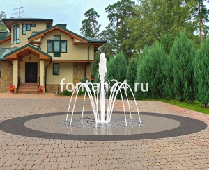 Уличный фонтан "Дуэт малый" ø=2 м Уличный фонтан "Дуэт малый" ø=2 м
